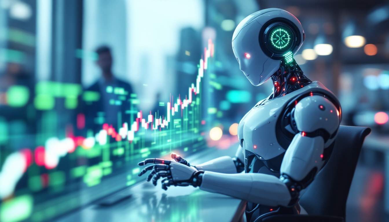 Robot IA symbolisant la transformation numérique du Maroc